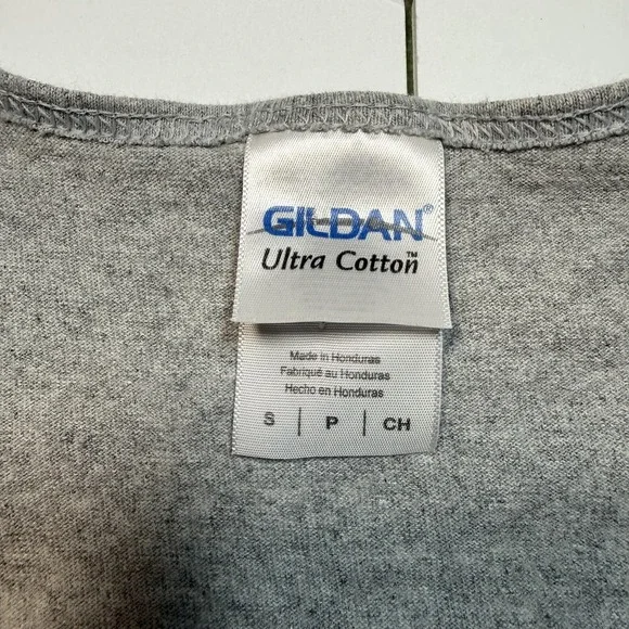 Buc-ee's Tube Texas Shirt Mens Small Gray Gildan Tank Top New Braunfels - Picture 5 of 7